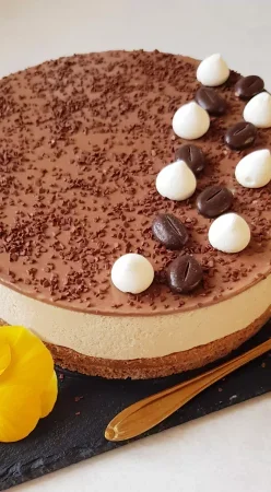 Bavarois au café