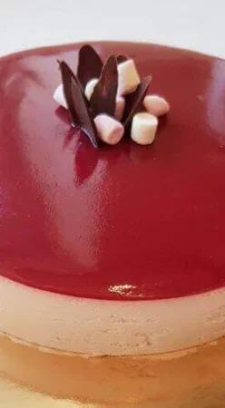 Bavarois à la fraise
