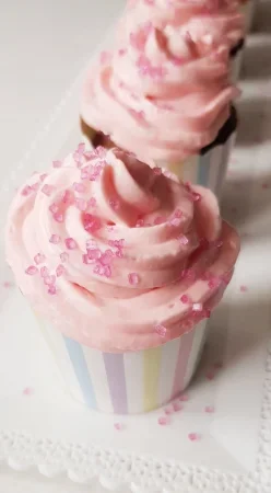 Cupcakes chocolat et framboise