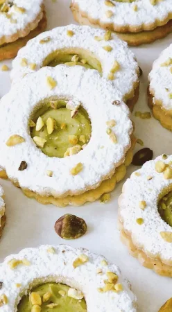 Biscuits à la pistache