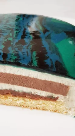 Entremet chocolat, tonka et vanille TM