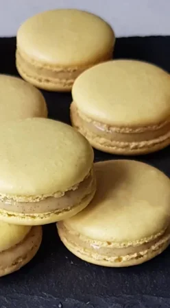 Macarons citron et verveine