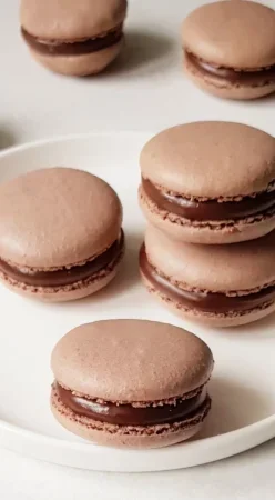 Macarons tout choco