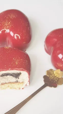 Entremet aux 2 sésames