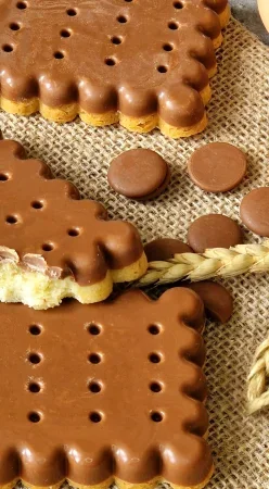 Shortbread et chocolat