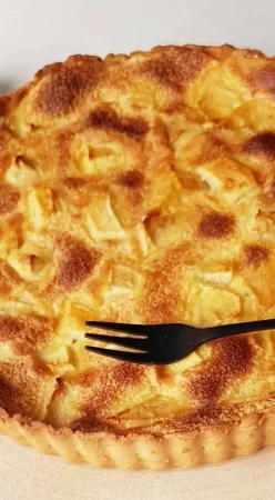 Tarte normande aux pommes