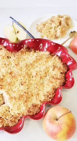 Crumble aux pommes