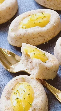 Financiers noisette et citron