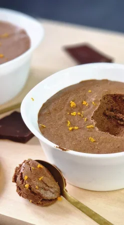 Mousse chocolat à l'orange