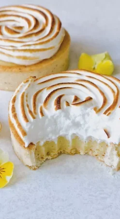 Tartelettes au citron meringuée