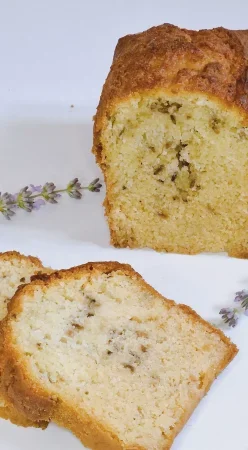 Cake à la lavande