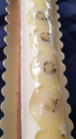 Entremet kiwi et mangue
