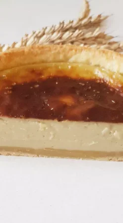 Flan à la pistache