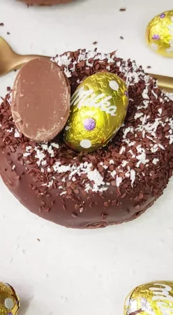 Nids de Pâques coco et chocolat TM