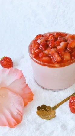 Mousse à la fraise