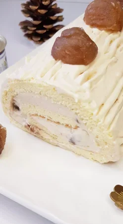 Roulé aux marrons