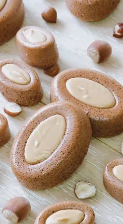Petits moelleux cacao et nocciolata