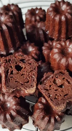 Cannelés au chocolat