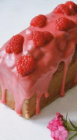 Cake à la framboise