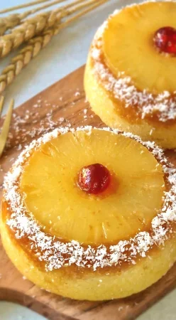 Gâteau renversé à l'ananas