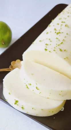 Crémeux citron vert et chocolat blanc
