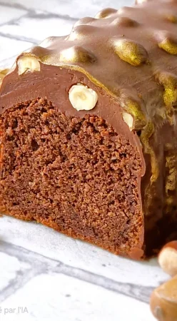 Cake chocolat noisette