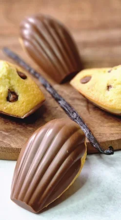 Madeleines aux pépites de chocolat
