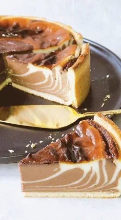 Flan marbré