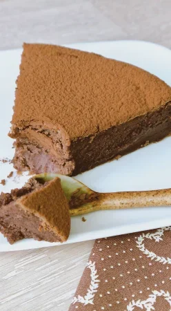 Fondant chocolat et ricotta