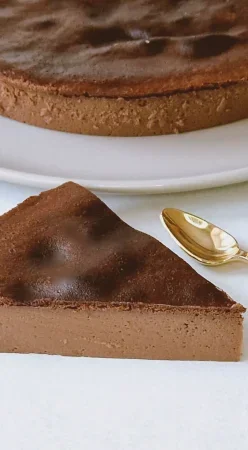 Flan au chocolat sans pâte