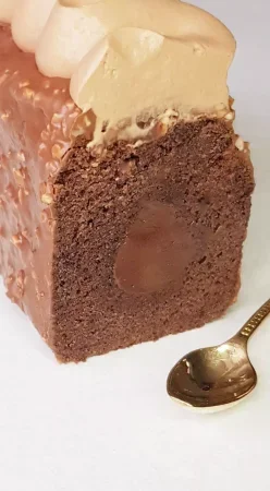 Cake cacao et chocolat