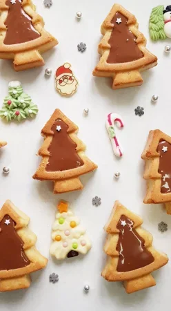 Petits gâteaux sapin