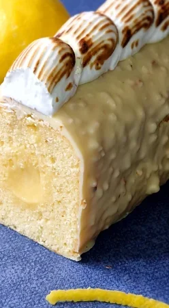 Cake au citron meringué