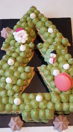 Number cake au kinder