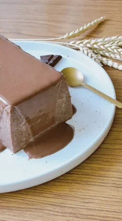 Flan perdu au chocolat