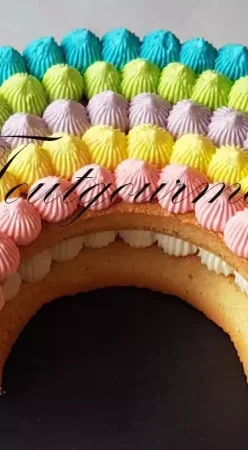 Color cake