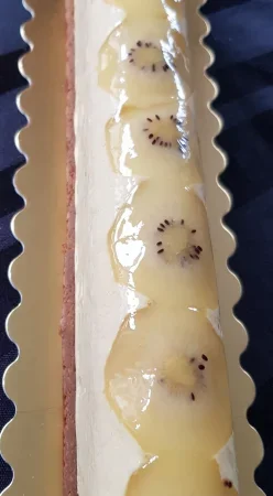 Entremet kiwi et mangue