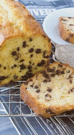 Cake aux pépites de chocolat