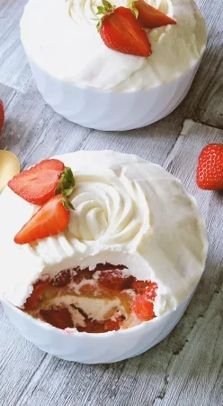 Tiramisu fraise