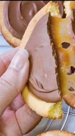 Sablés caramel et chocolat