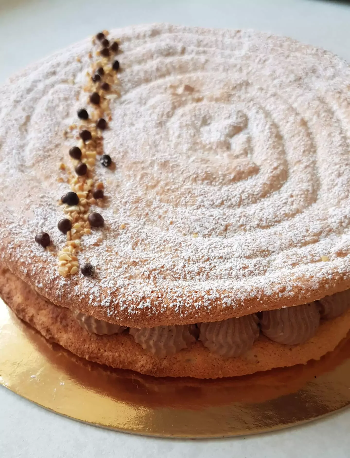 Crème mousseline au chocolat