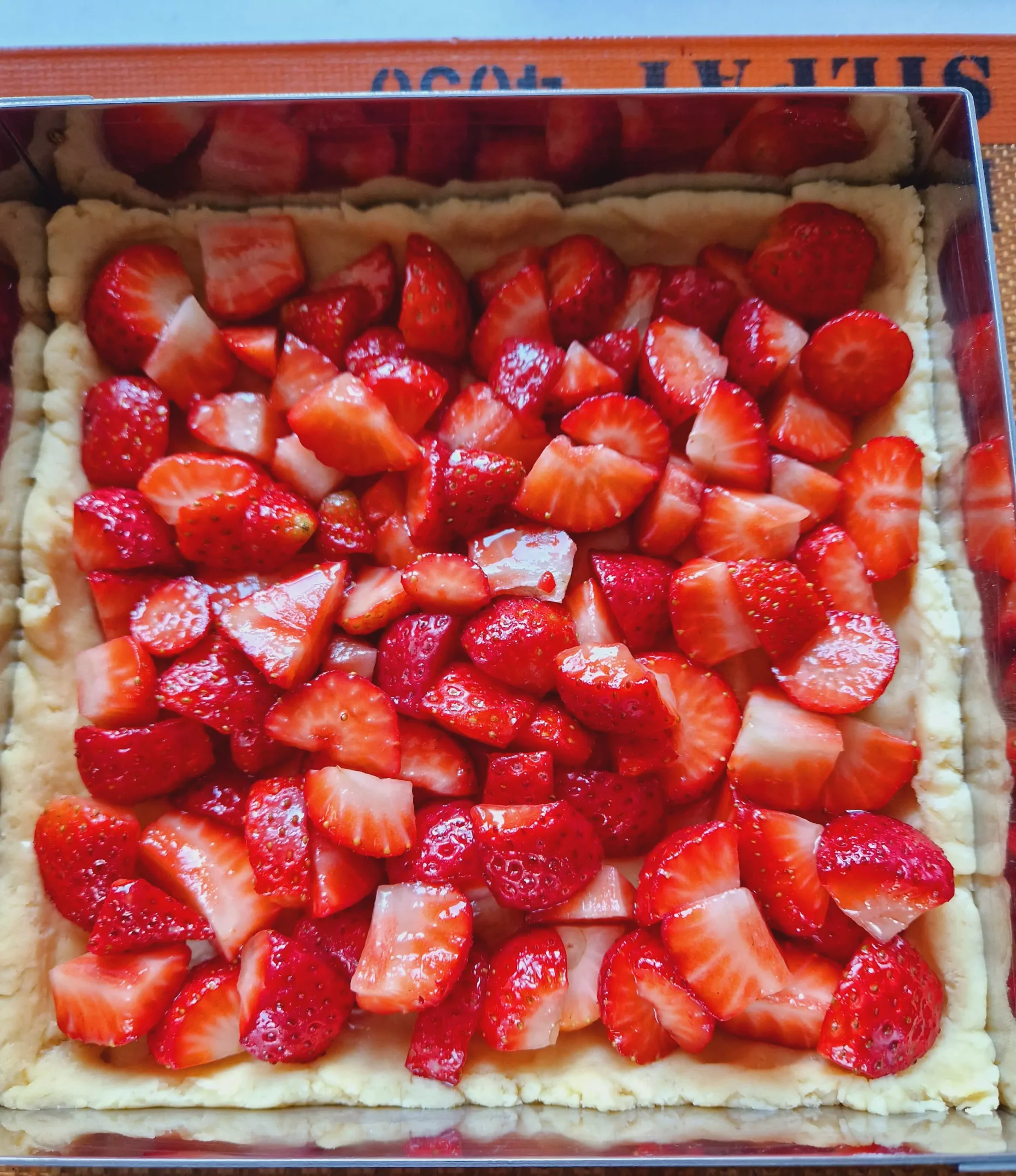 Garniture à la fraise
