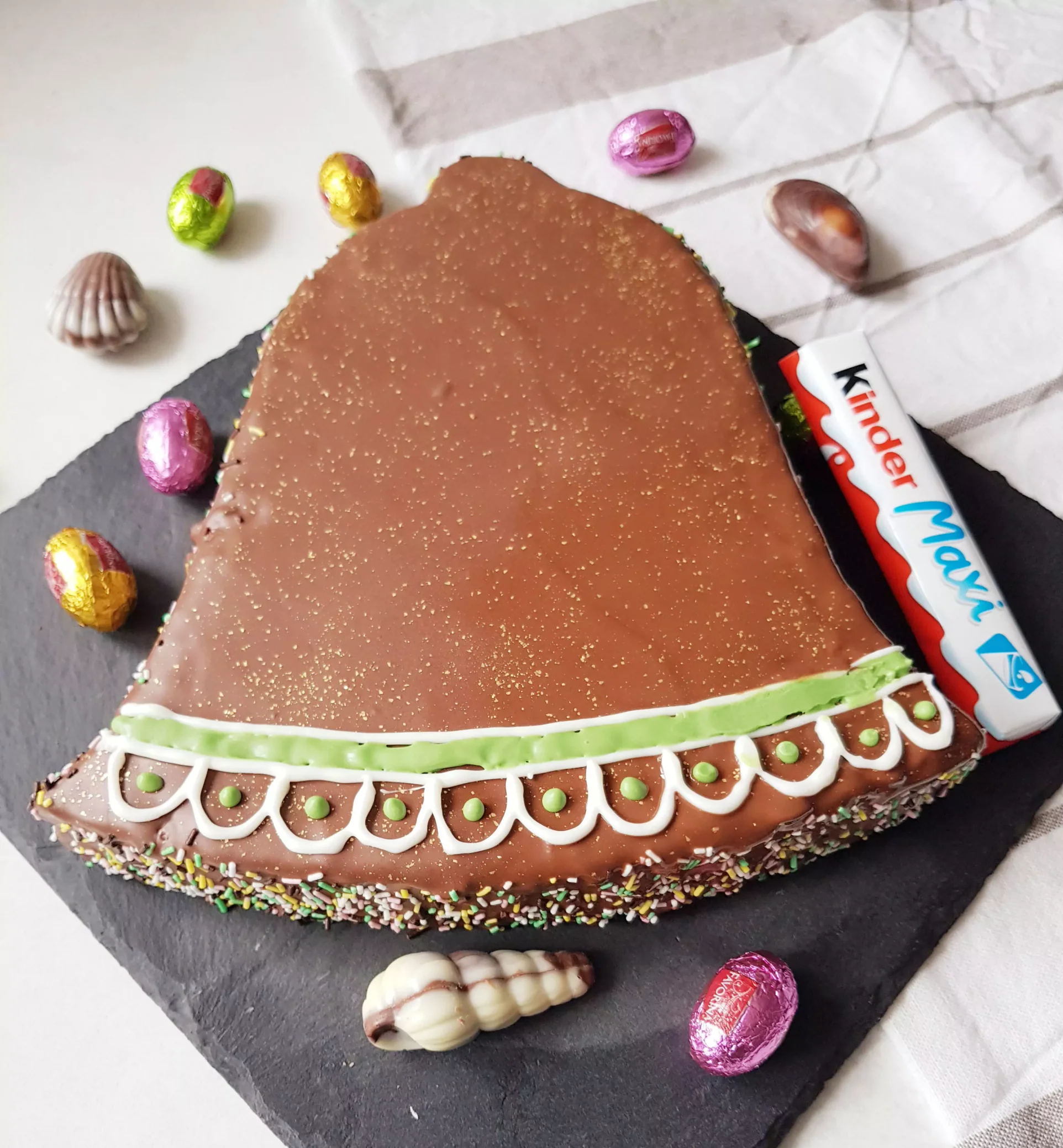 Nappage au chocolat